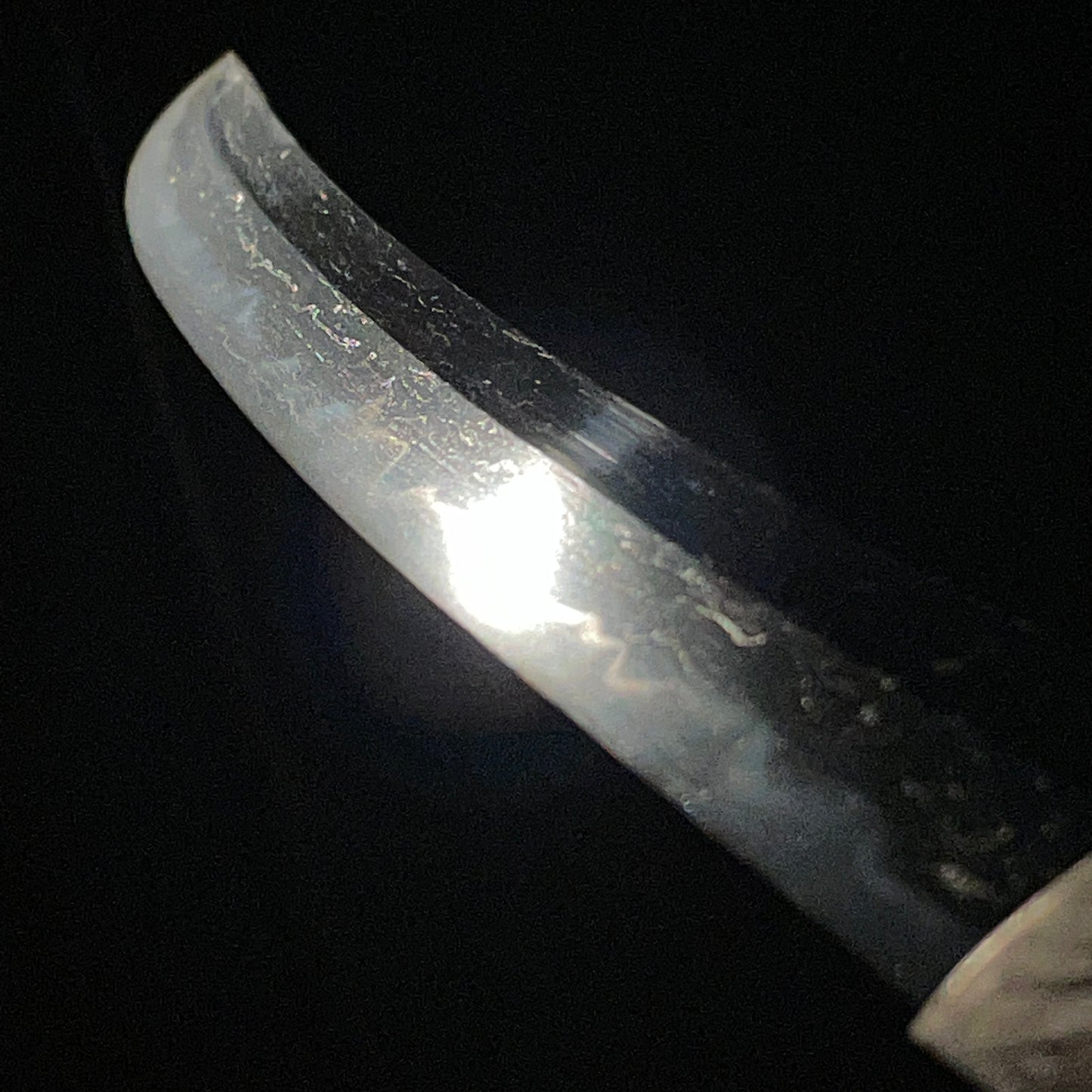 Shobuzukuri Wakizashi in Shirasaya, Muromachi period mumei