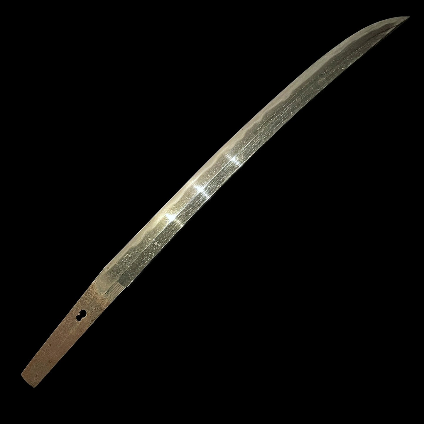 Shobuzukuri Wakizashi in Shirasaya, Muromachi period mumei