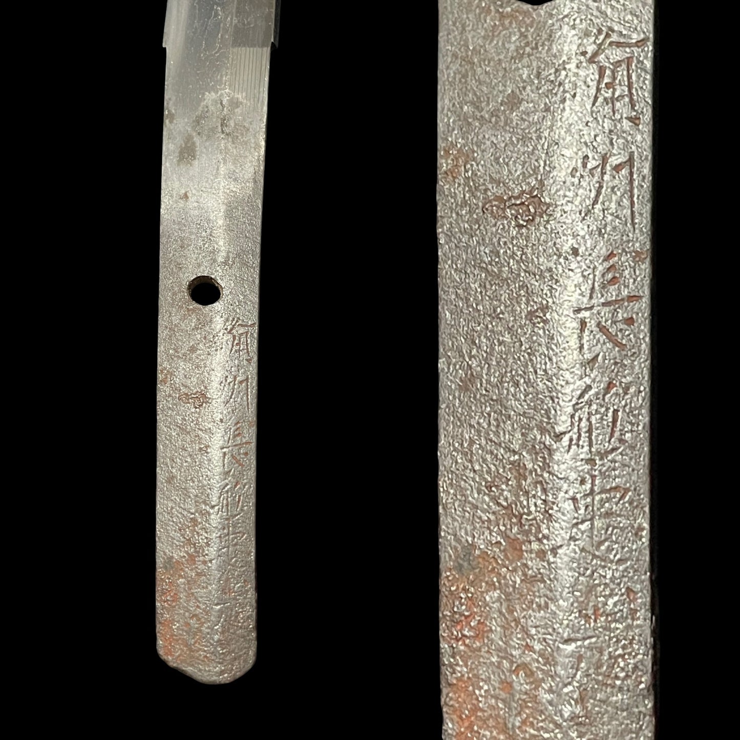 Bishuosafune Tadamitsu 備州長船忠光 signed Long Wakizashi, Late Muromachi period