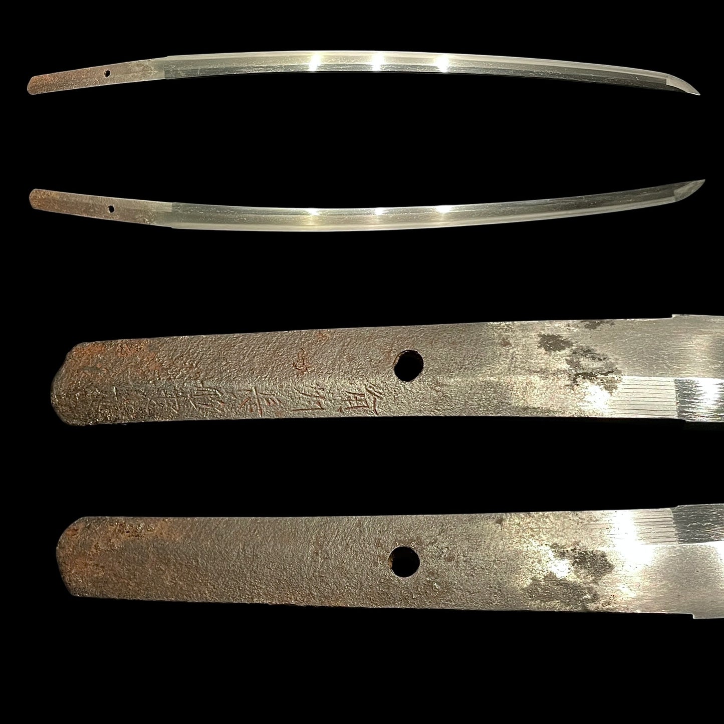 Bishuosafune Tadamitsu 備州長船忠光 signed Long Wakizashi, Late Muromachi period
