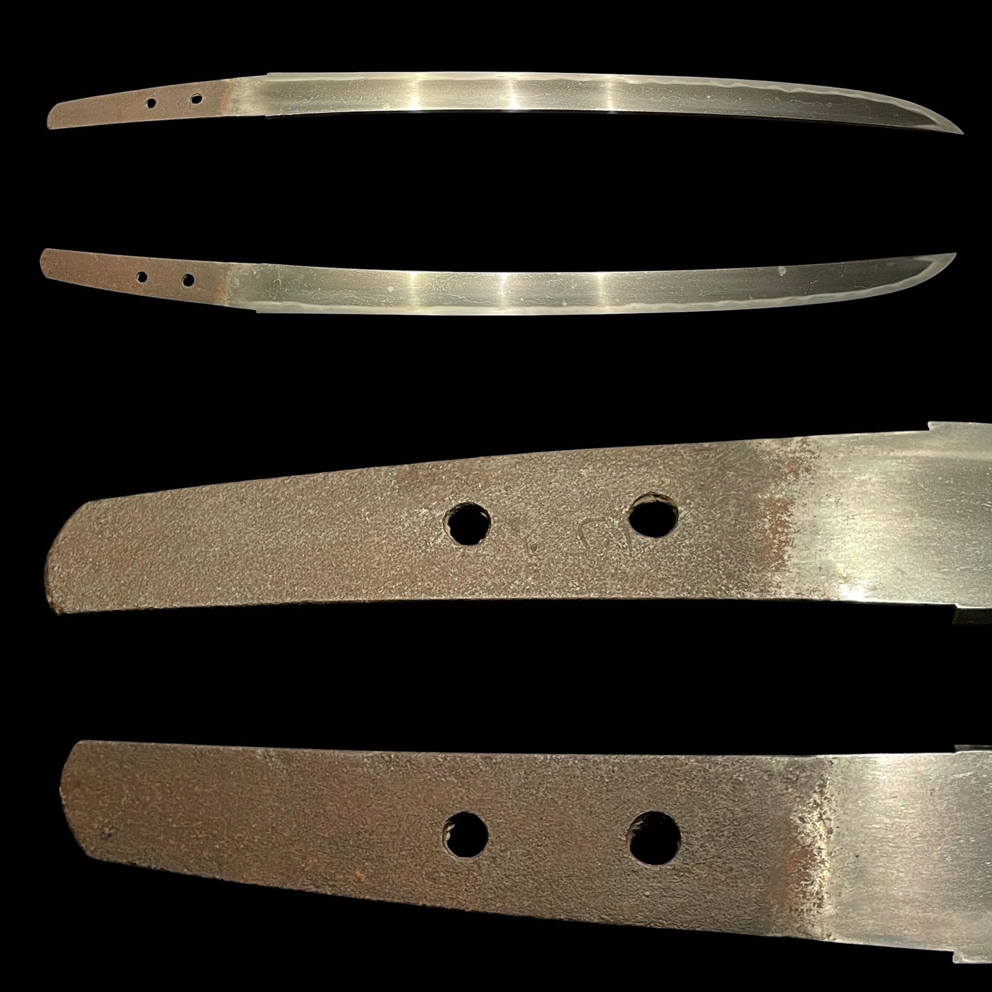 Long Hirazukuri Wakizashi, Masamori 正守 signed, Muromachi period