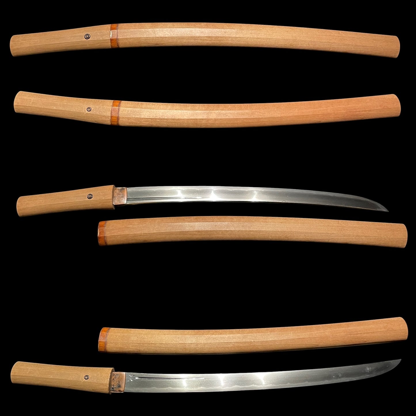 Bushuju Masakuni 武州住政国 signed, Wide Hirazukuri Wakizashi, Edo period