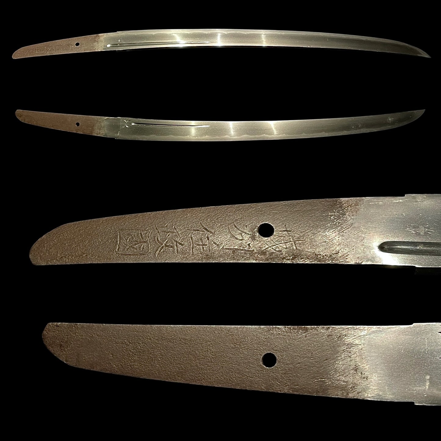 Bushuju Masakuni 武州住政国 signed, Wide Hirazukuri Wakizashi, Edo period