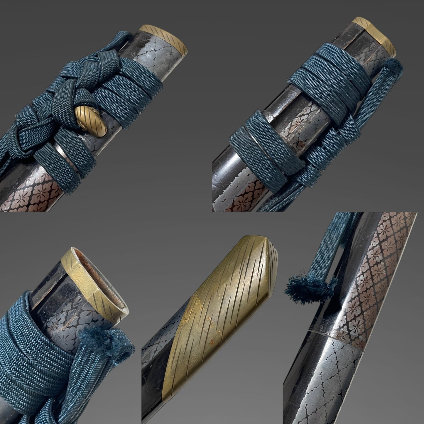 Omeshi-Koshirae お召拵え Wakizashi, Bishuosafune Sukemitsu February 1471 signed, Muromachi period
