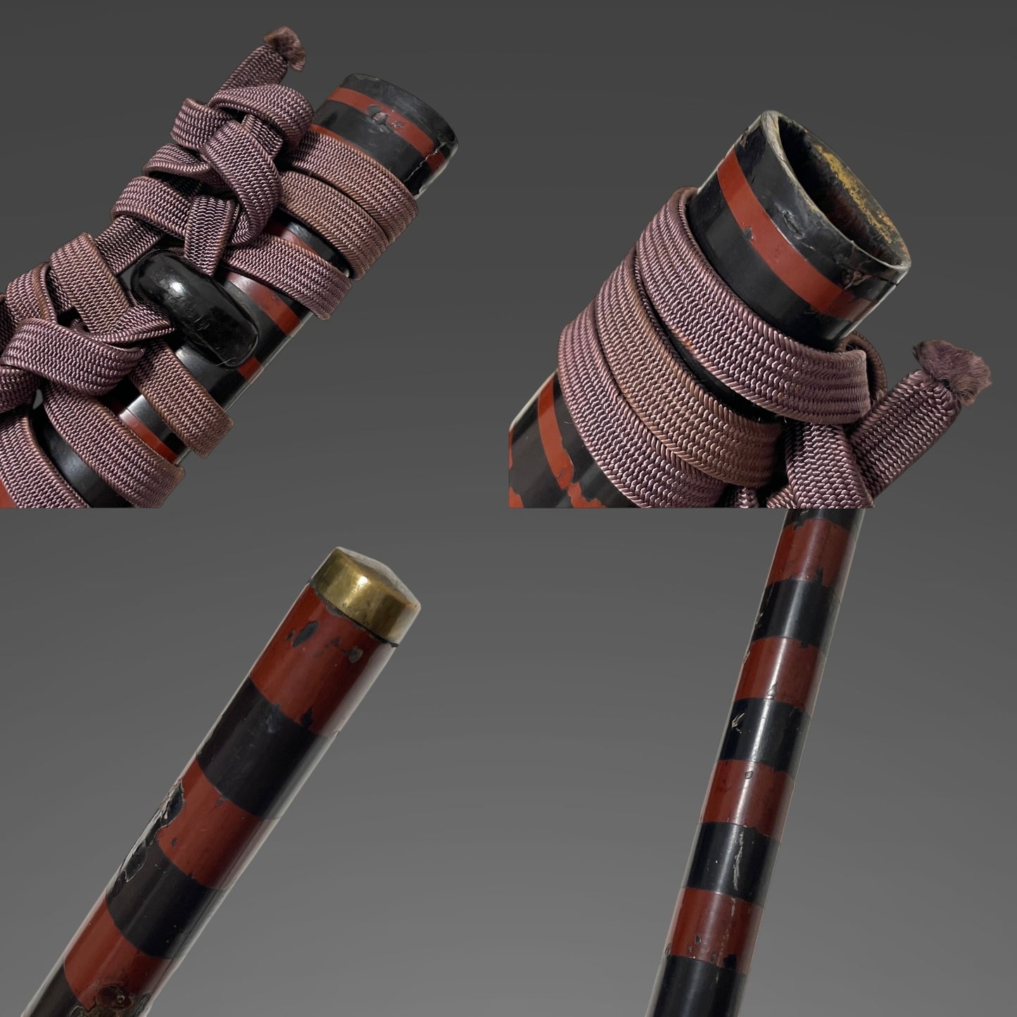 Noshuju Kane 濃州住兼 signed Long KATANA, Fuemakisaya 笛巻鞘, Straight blade, Early Edo period
