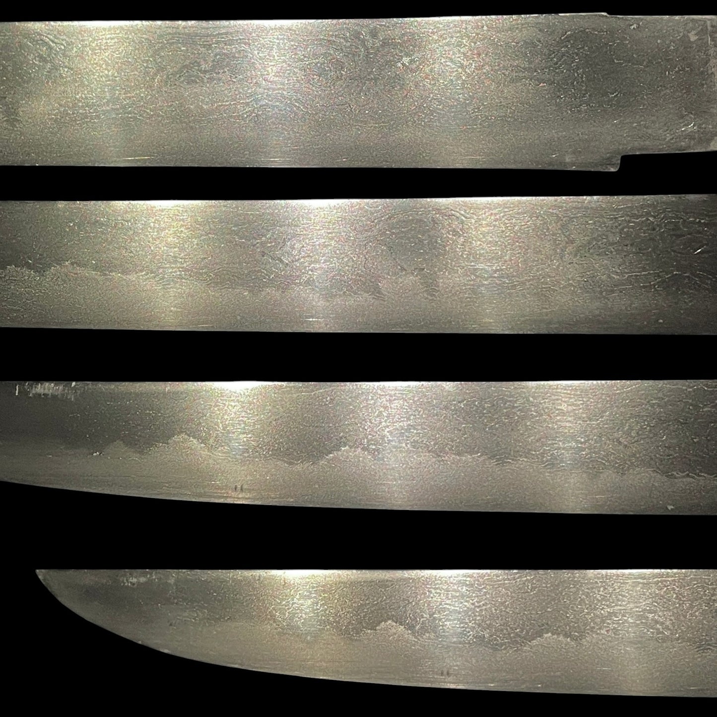 Mito Sukemitsu 水戸祐光 TANTO, 茶変塗鞘短刀拵, with Kozuka and Wari-Kogai, Edo period