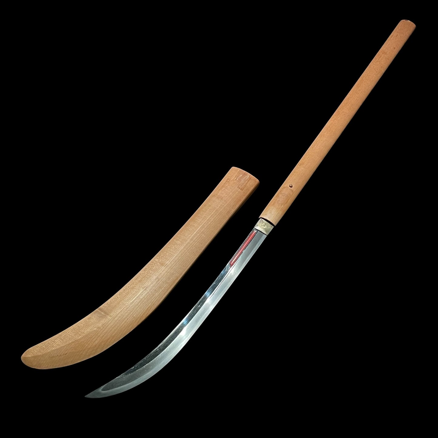 NAGINATA 薙刀 in Shirasaya, Rai Kunitsugu 来國次 signed