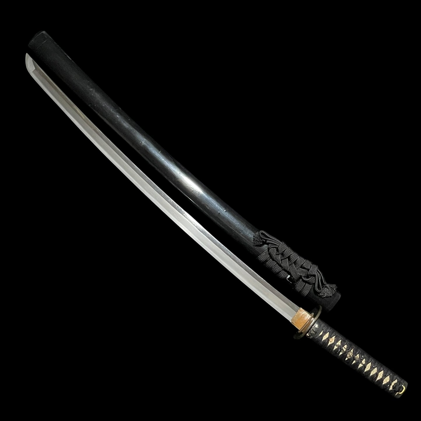Owl Fuchikashira KATANA,  Masayoshi 正吉 signed, Edo period