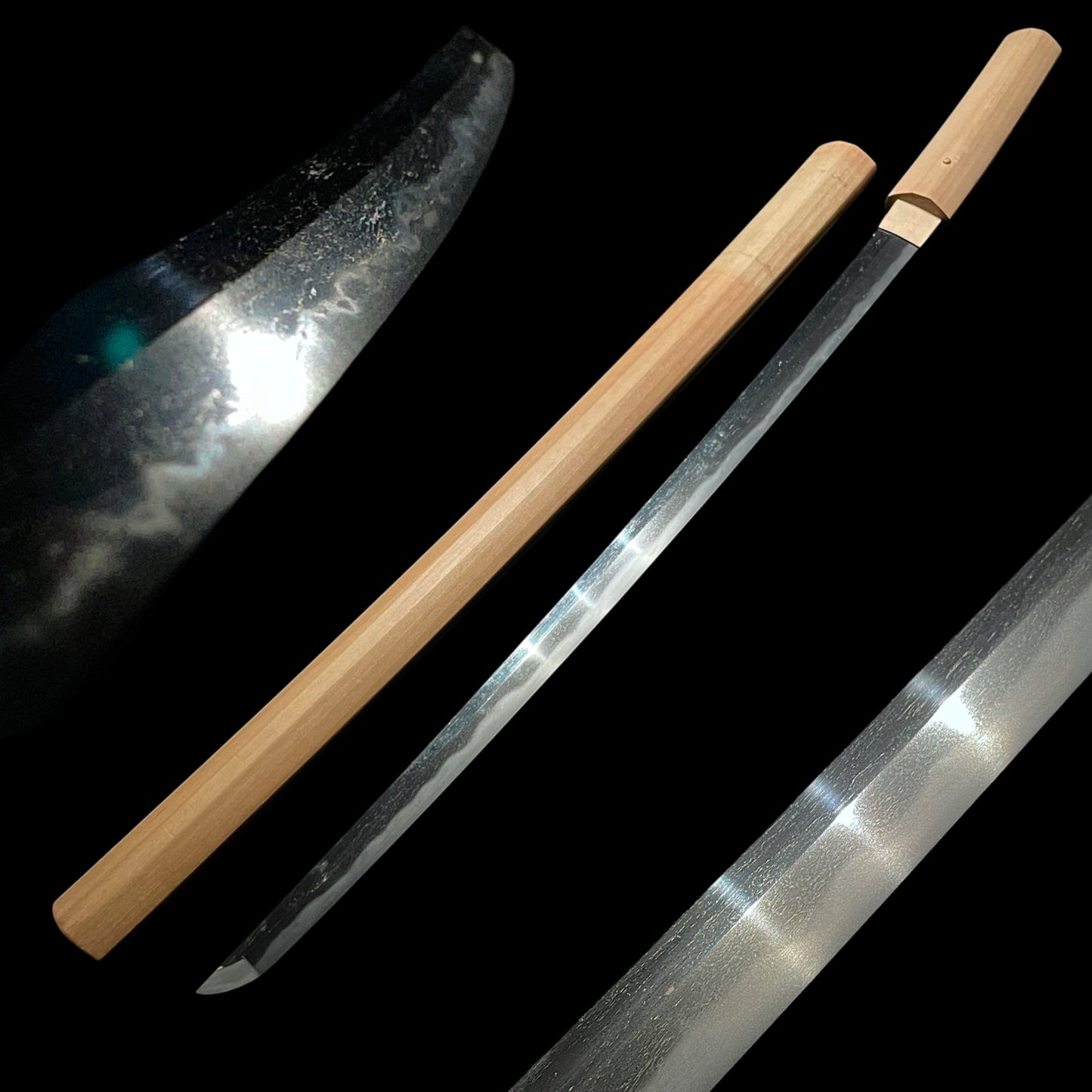 Straight Blade Long Wakizashi, Early Edo period mumei