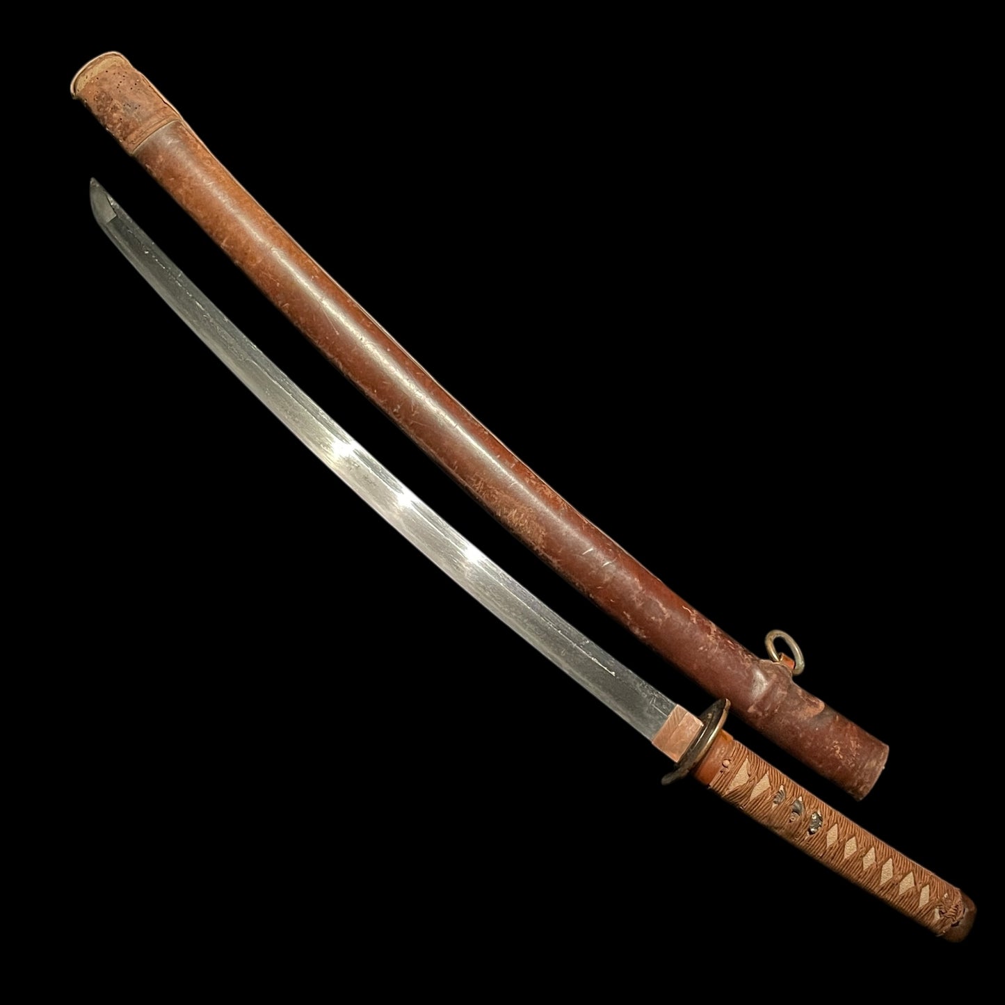 Ryakushiki GUNTO 略式軍刀, Fujiwara Noriyuki 藤原則行 signed, WW2 Japanese Army Sword