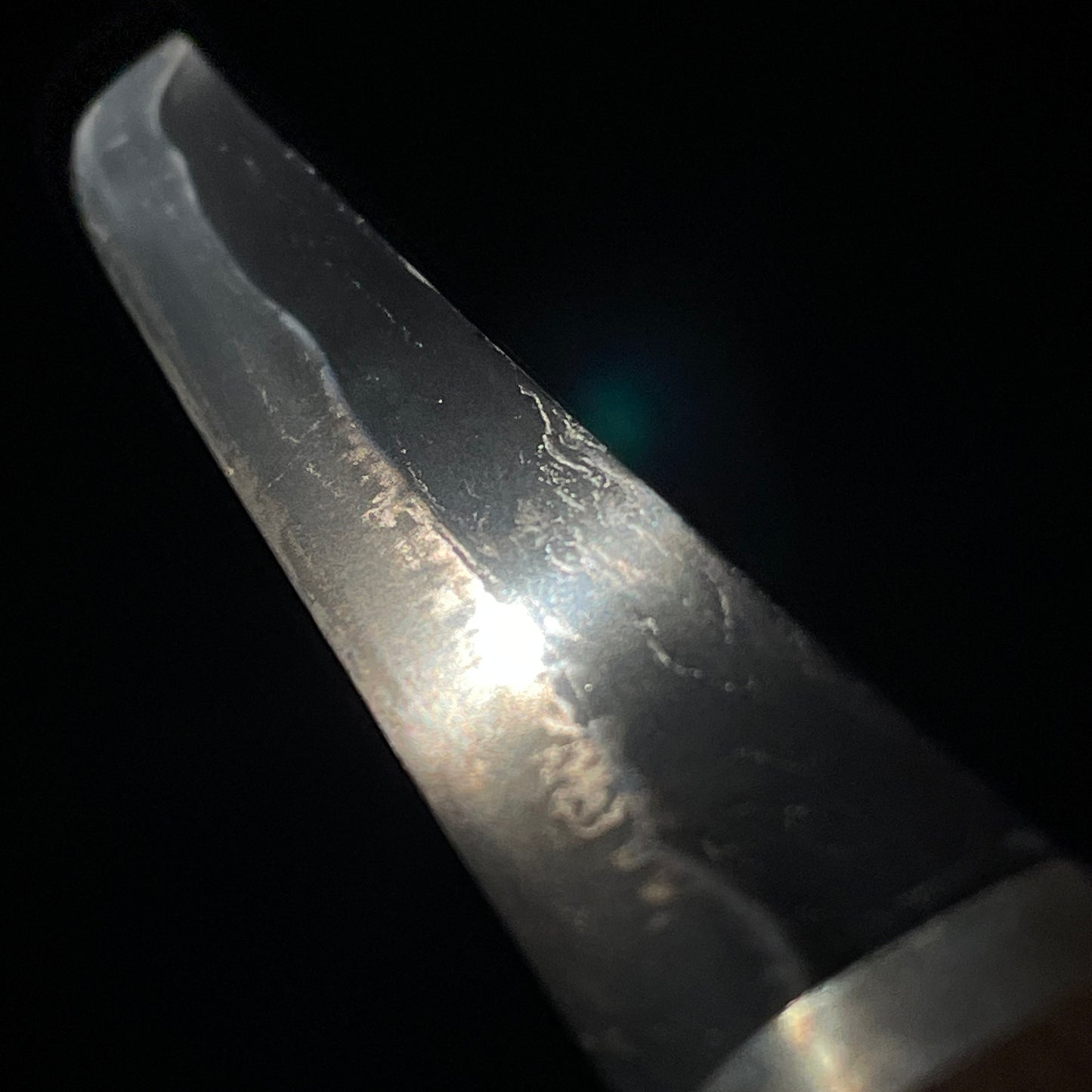 Rare style KATAHIRA-ZUKURI 片平造 TANTO, Edo period mumei