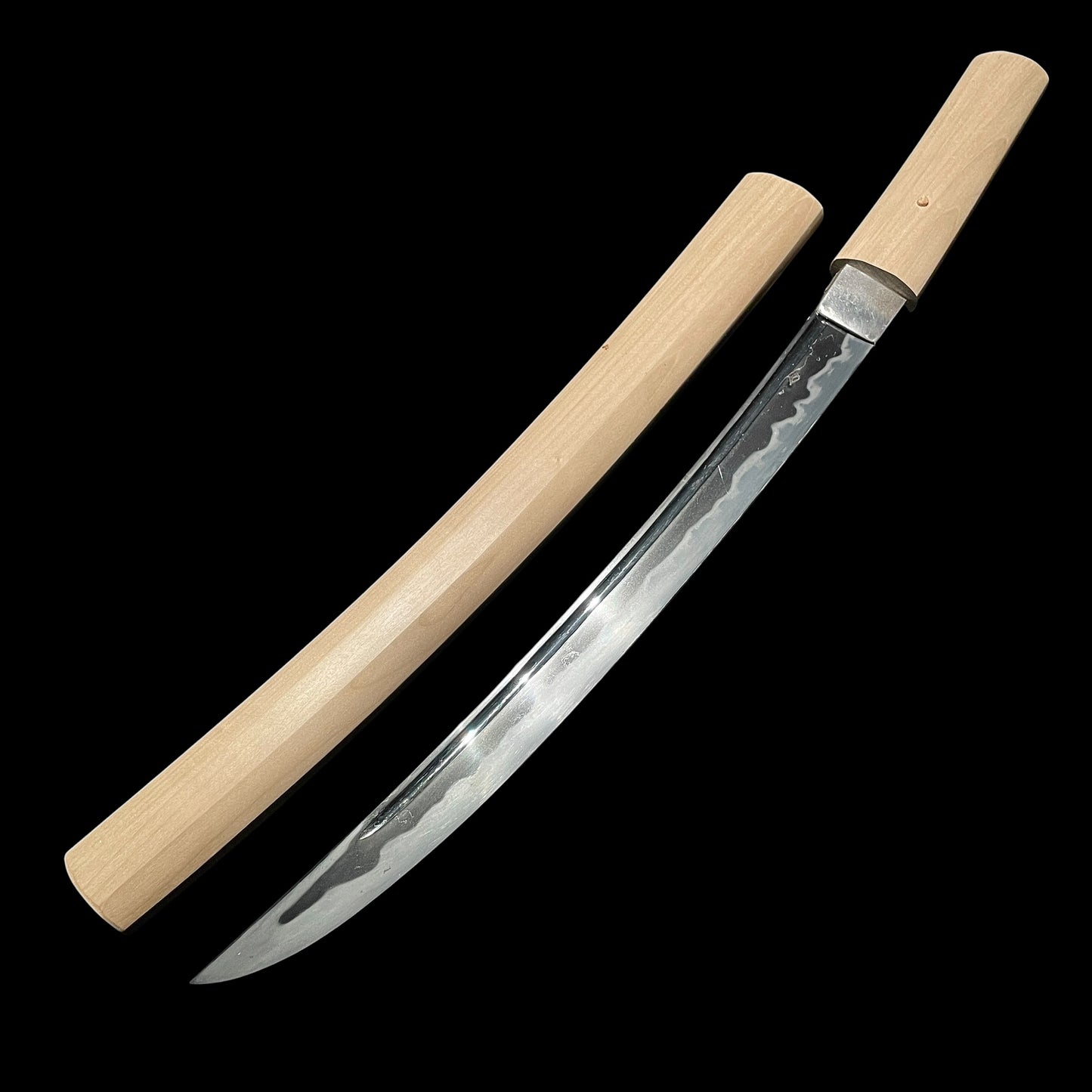 Kanehisa 兼久 signed Hirazukuri 平造 Wakizashi, Edo period