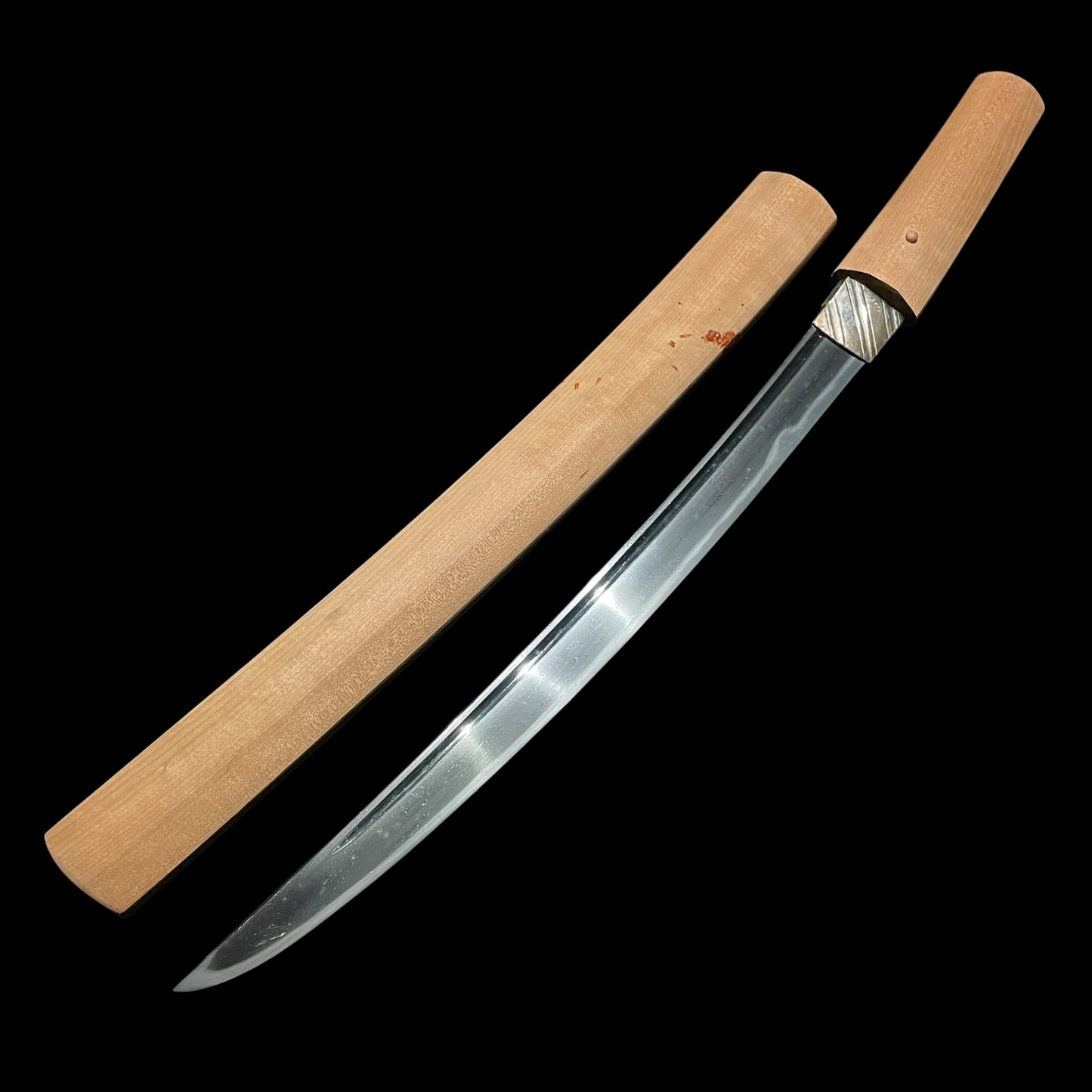 Soshuju Hiromasa 相州住広正 signed, Hirazukuri Wakizashi, Muromachi period