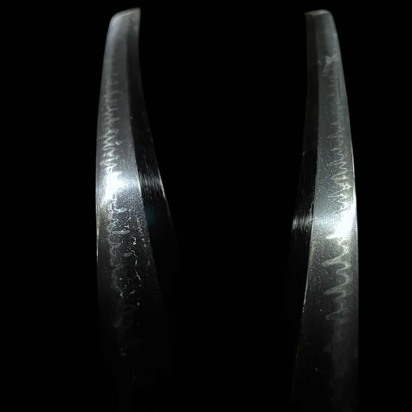 Gunomechoji-Hamon 互目丁子刃文 Long Wakizashi, Edo period mumei