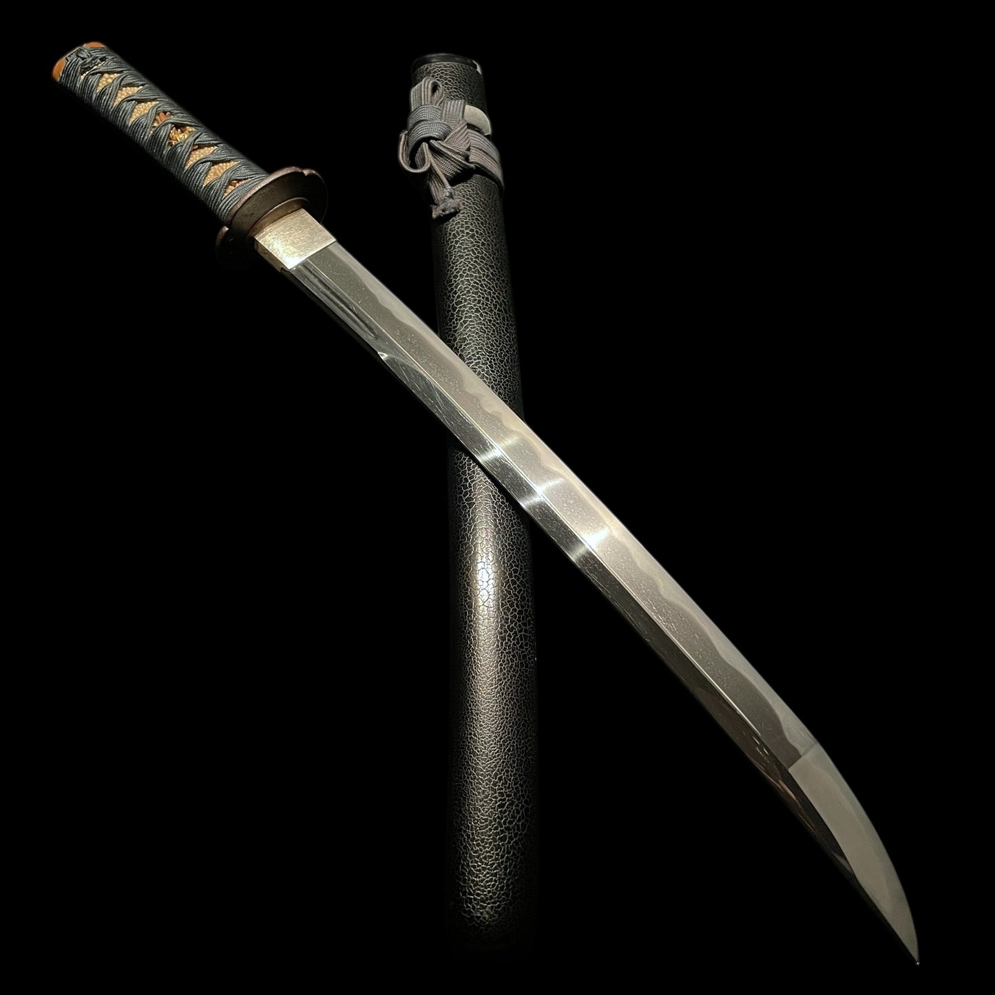 Ookissaki Nagamakinaoshi-Zukuri 長巻直造 Wakizashi, Ecchunokami Takahira signed