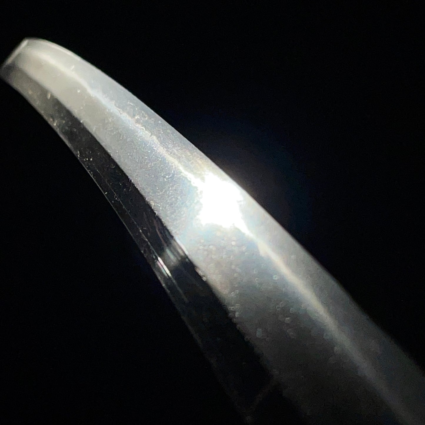 Suguha 直刃 Wakizashi in Shirasaya, Edo period mumei