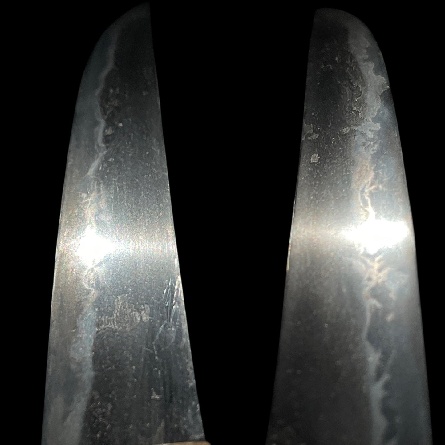 Bold Hamon TANTO, Thick blade, Edo period mumei