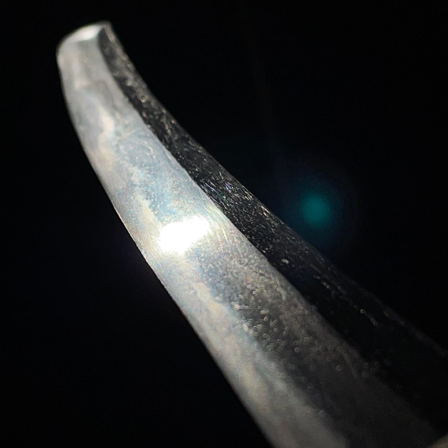 Plum Tsuba Short Wakizashi, Butterfly Fuchi, Edo period mumei