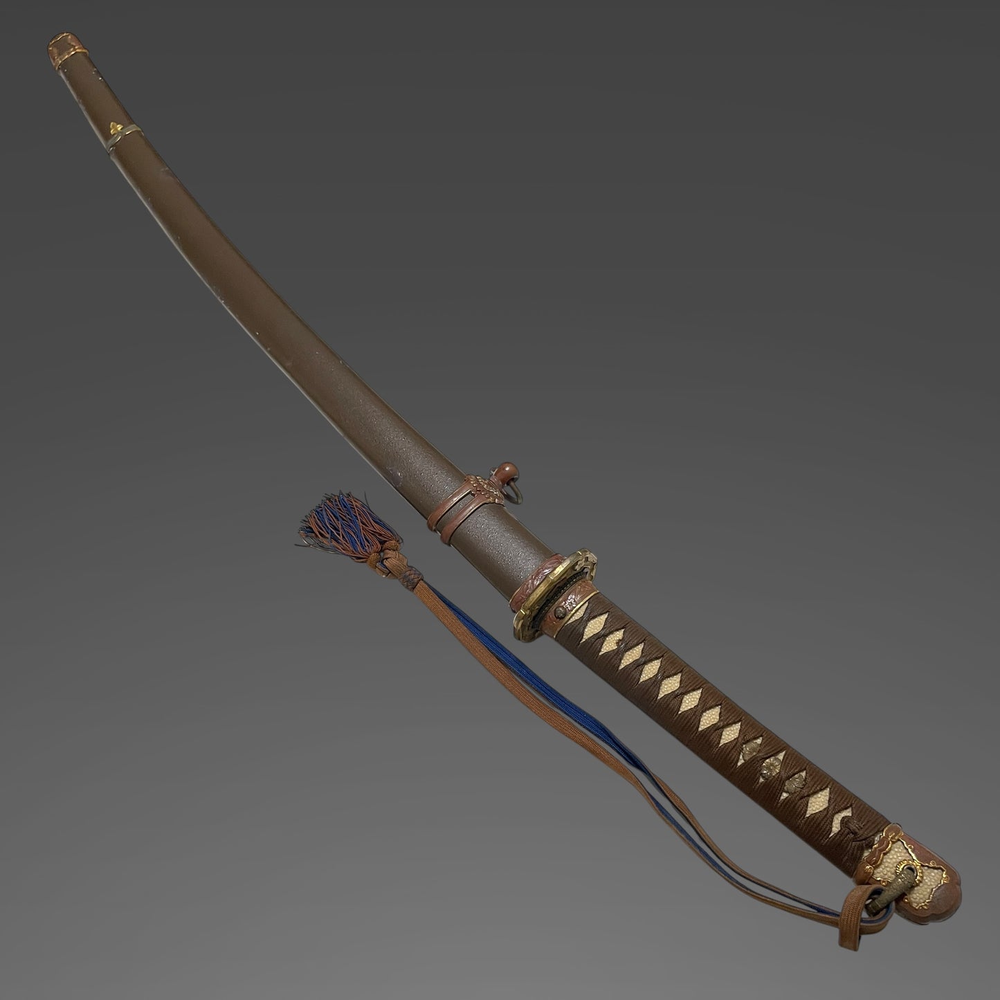 Type98 GUNTO 九八式軍刀 with Tassel, Numbering Seppa, WW2 Original Japanese Army Sword