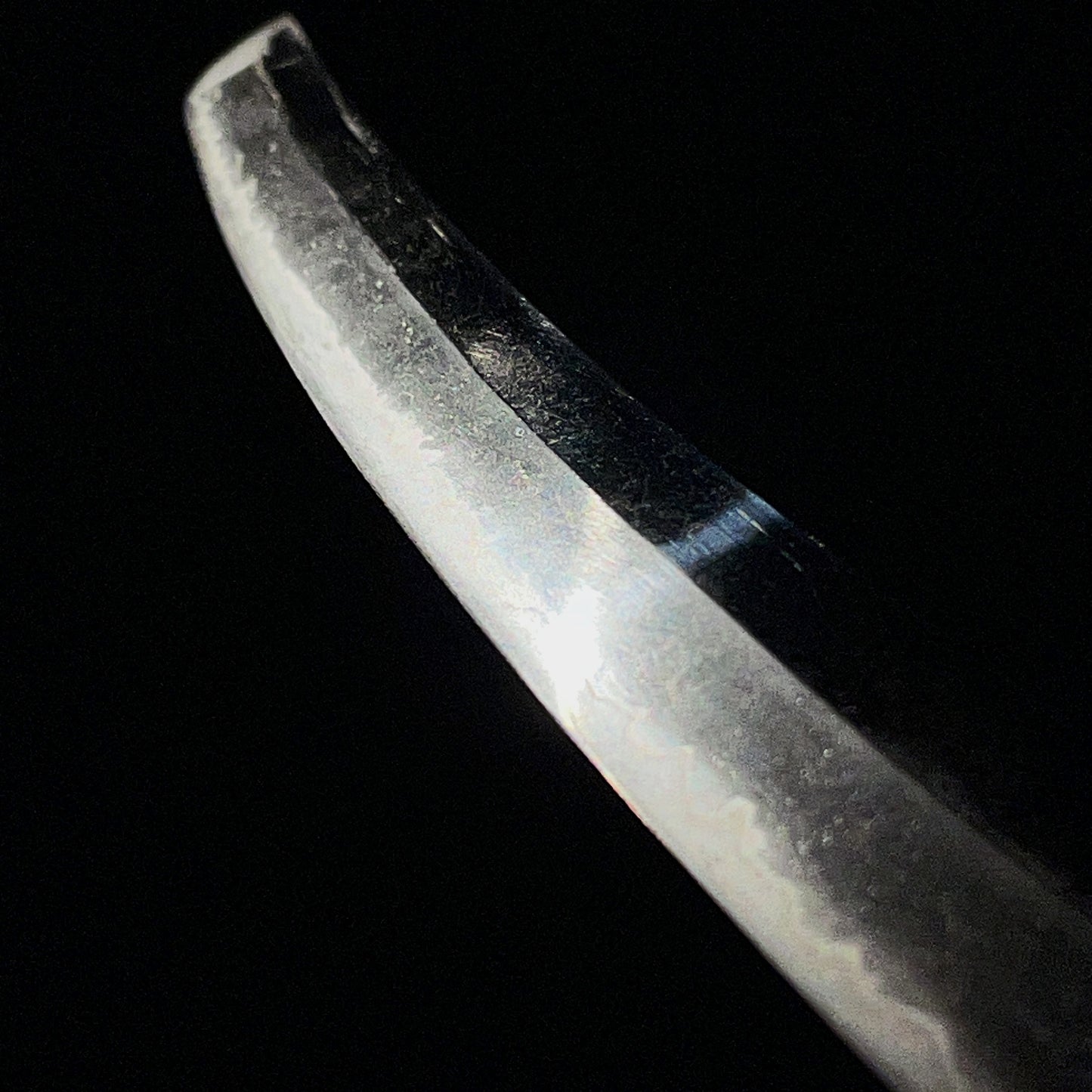 Black Short Wakizashi, Edo period mumei