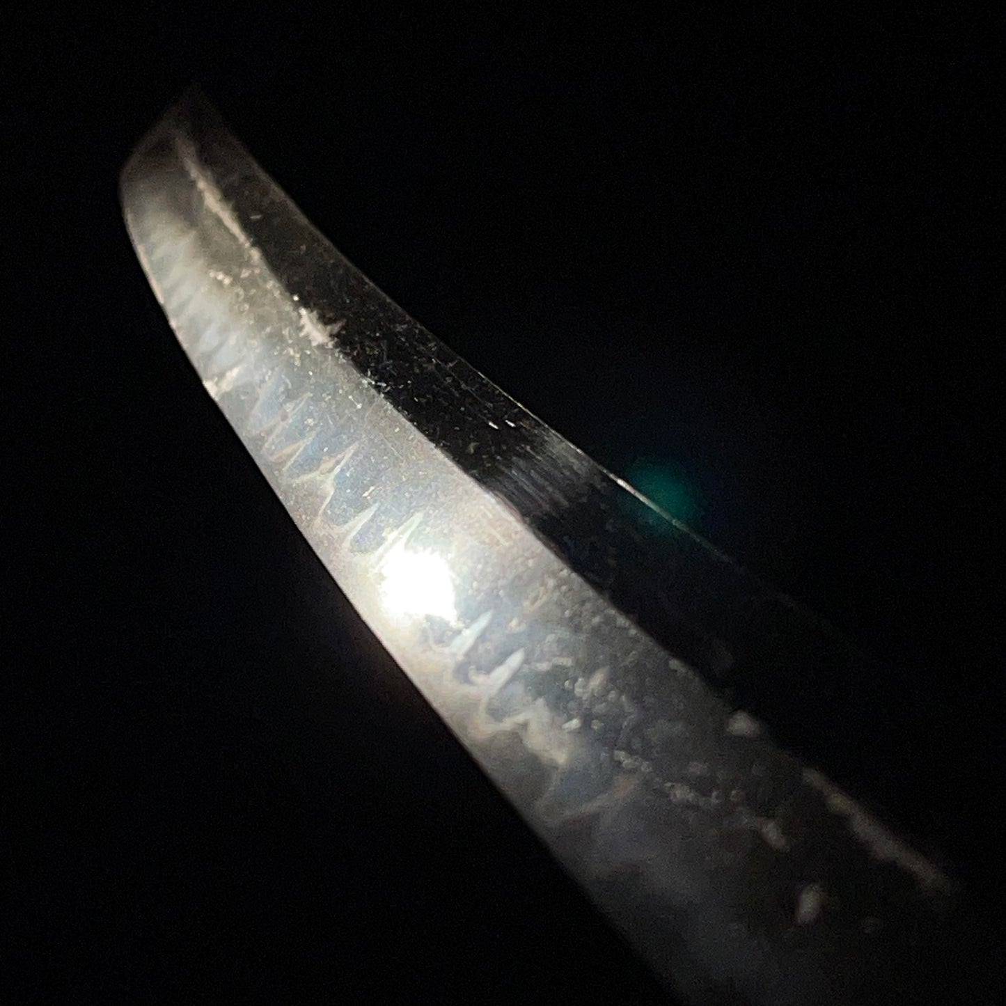 Handachi Koshirae 半太刀拵 Long WAKIZASHI, Iron Fittings, Edo period mumei