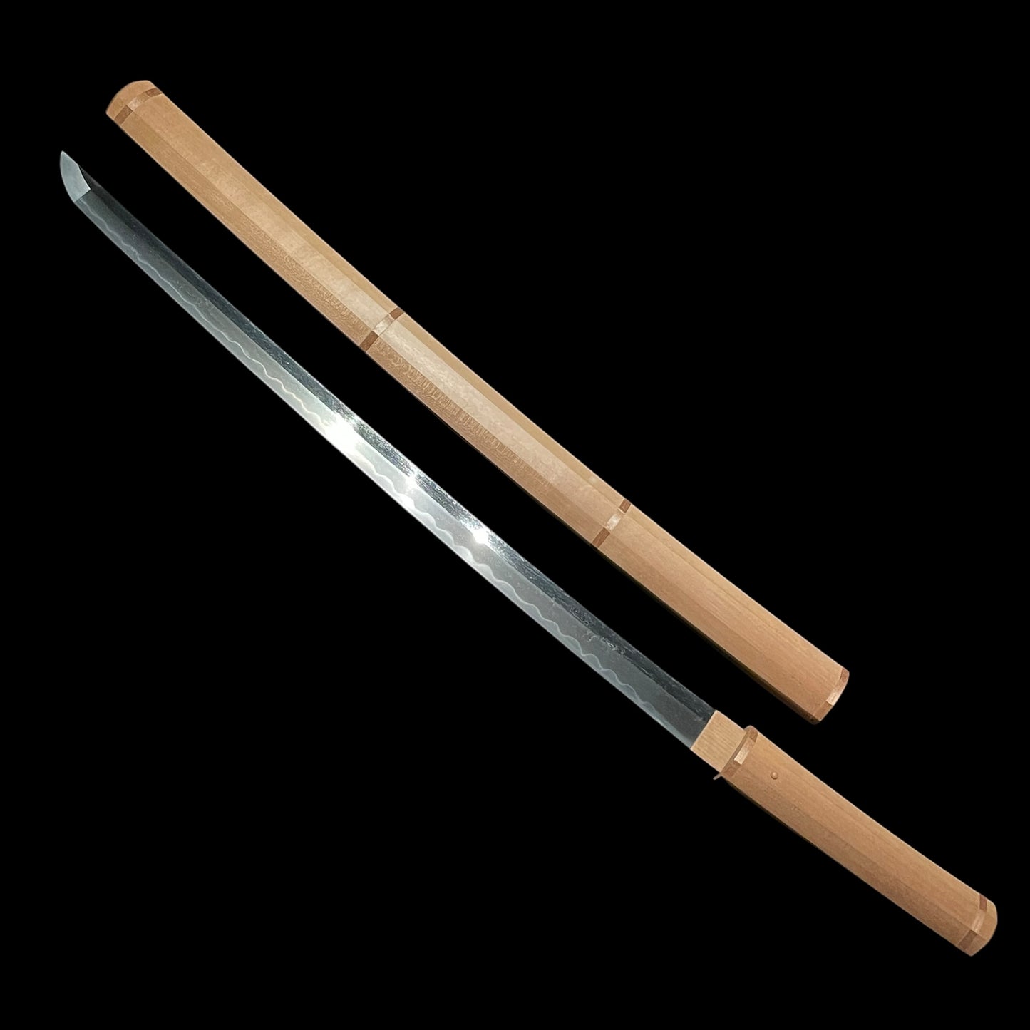 Kiyomitsu 清光 signed Long WAKIZASHI, 寛文新刀 Kanbun-Shinto, Early Edo period