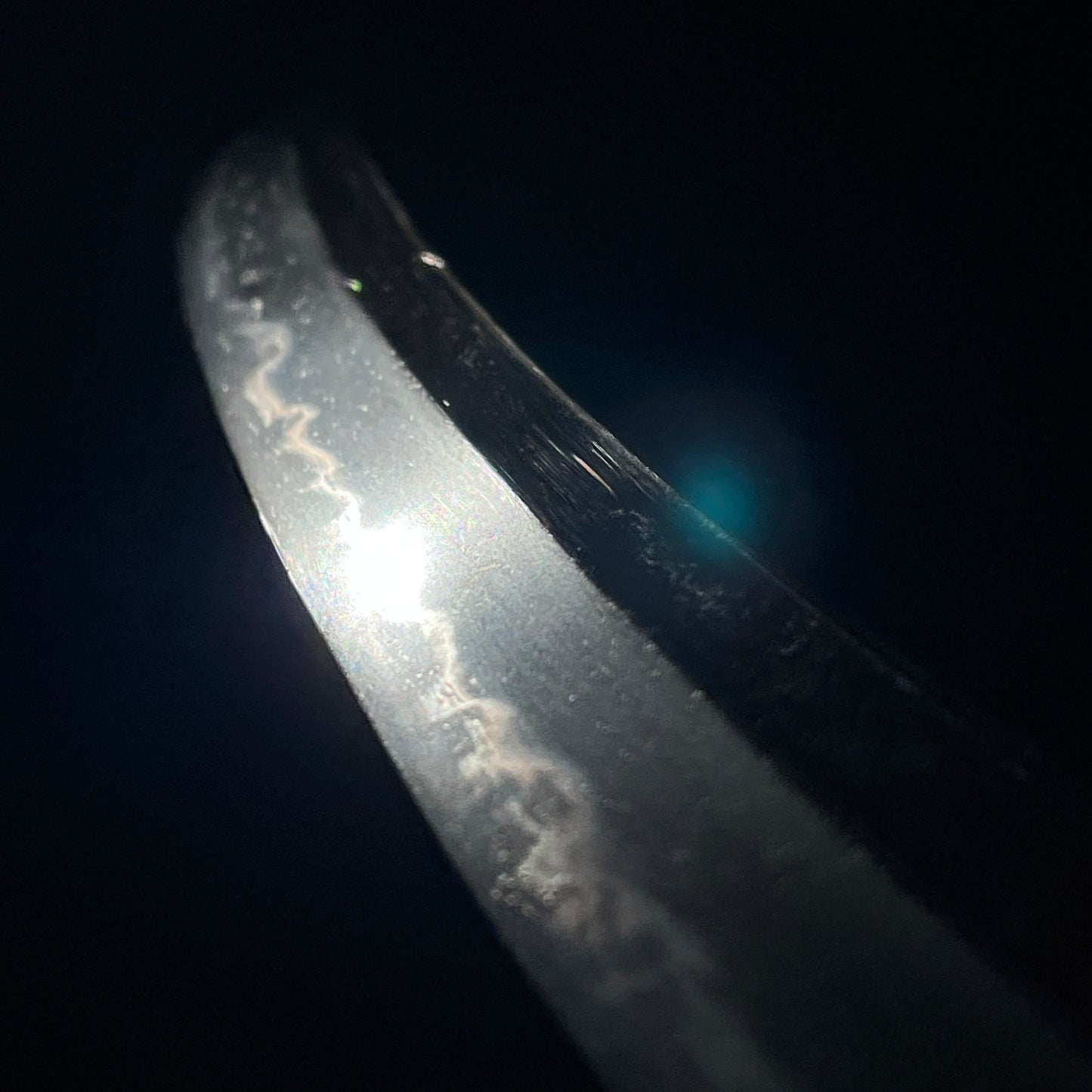 Shobuzukuri Wakizashi 菖蒲造脇差, Torame-Shirasaya 虎目白鞘, Edo period mumei