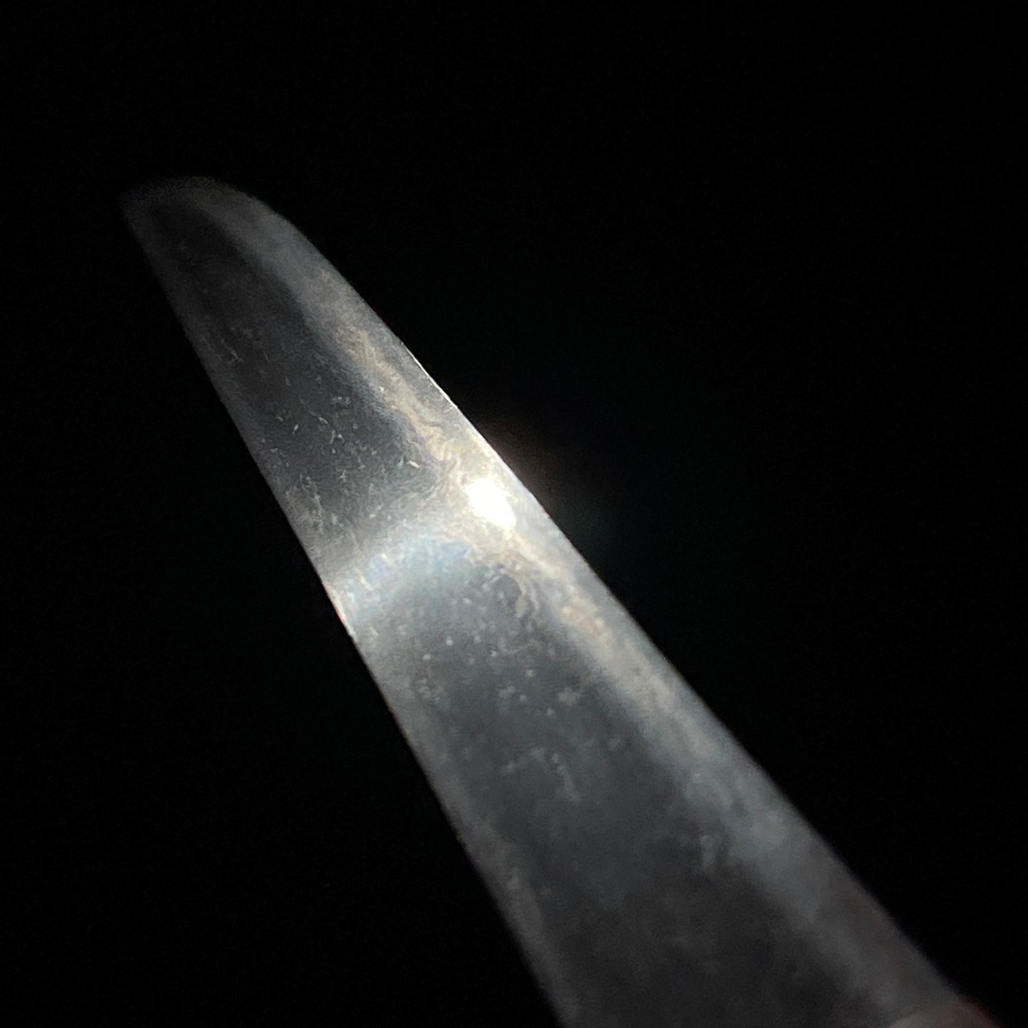 Yoroidoshi 鎧通し TANTO, Nobufusa 信房 signed, Thick Blade, Copper Fittings, Muromachi period