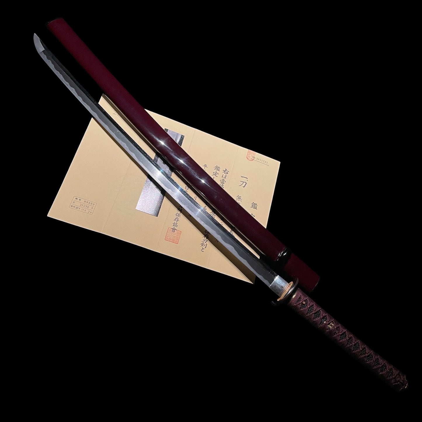 Kaneharu 兼春 KATANA, Koshirae and Shirasaya, KOTO Muromachi period, NBTHK Certificate