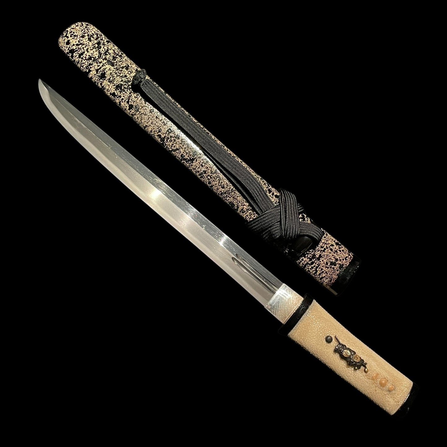 Kawarizukuri-TANTO 変造短刀, Aikuchi Koshirae 合口拵, Edo period mumei