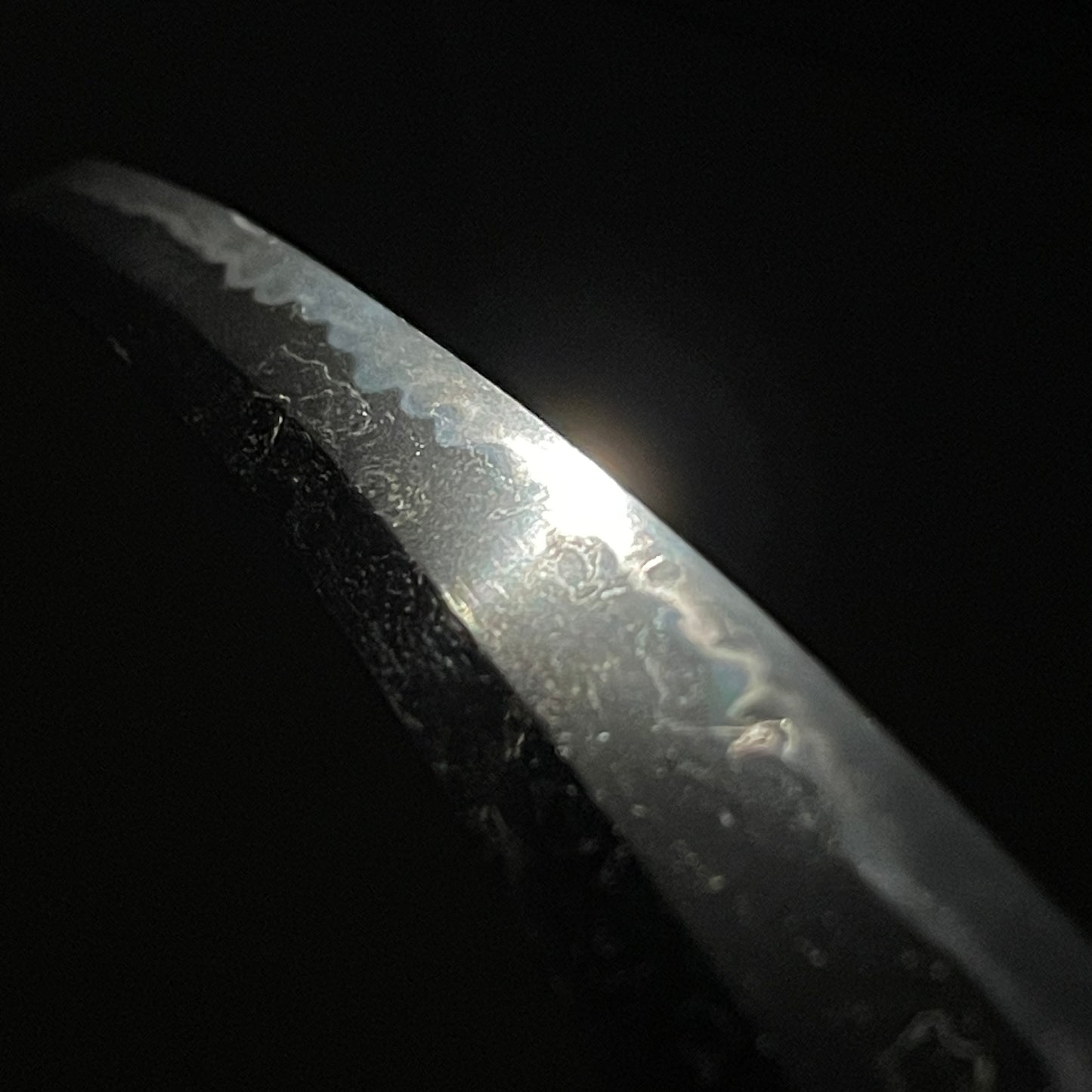 Midareab 乱刃 WAKIZASHI, Takarabune 宝船 TSUBA, Edo period mumei