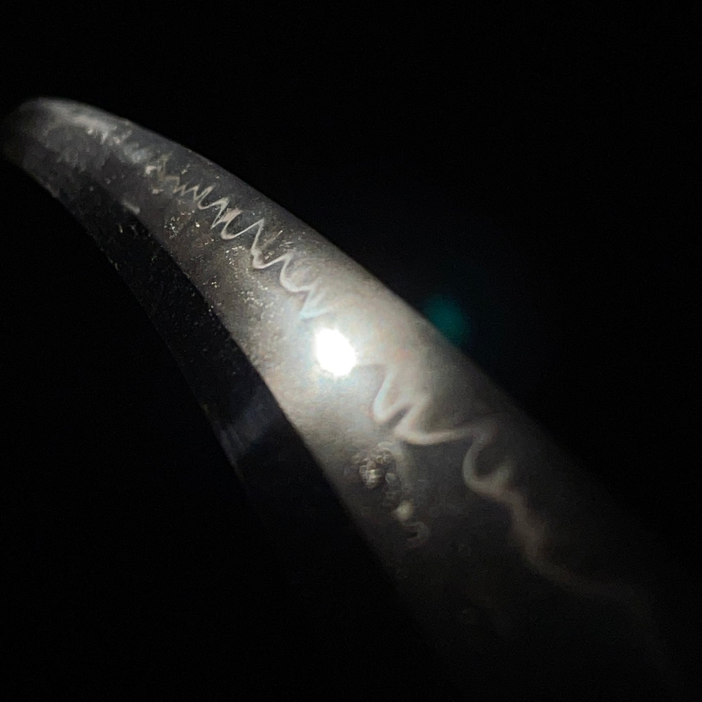 Top quality Habaki, Gunomemidare 互目乱 Hamon, Long Wakizashi, Muromachi period