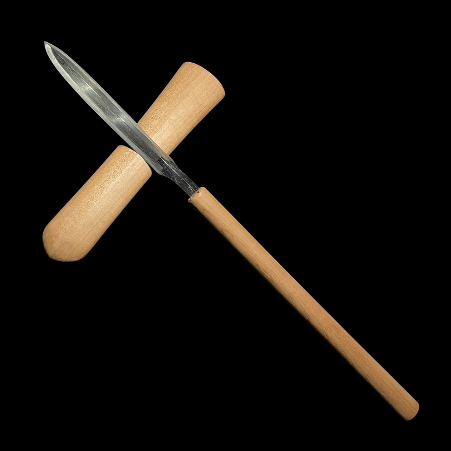 KOTO Hirasankaku-Yari 平三角槍 in Shirasaya, Long Kerakubi, Muromachi period mumei