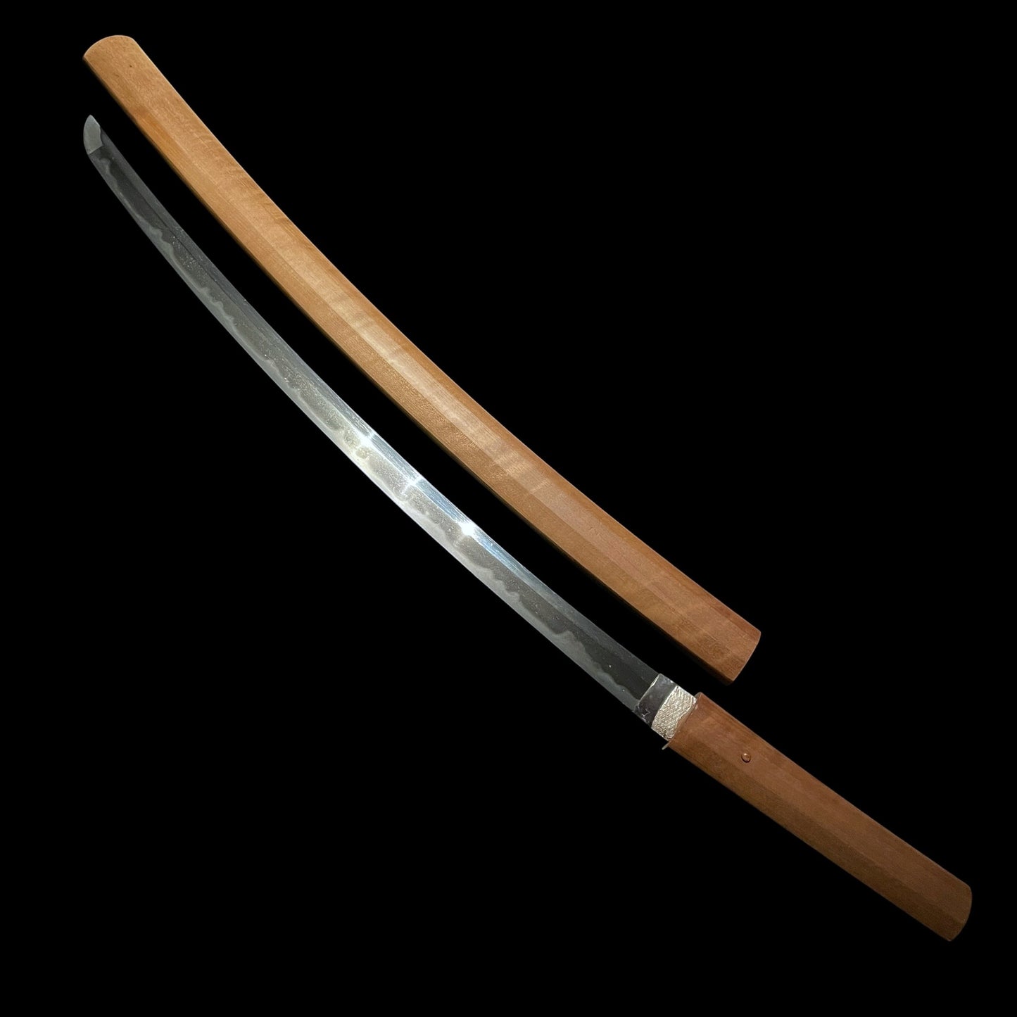 Bizenkokuju 備前国住 signed Long Wakizashi, Muromachi period