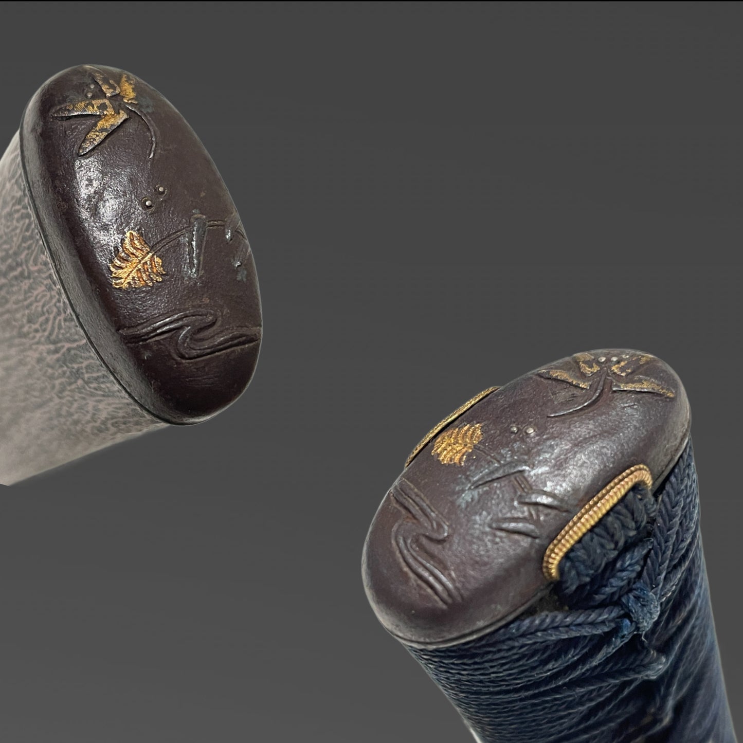 Dragonfly Fittings Red TANTO, Late Edo period mumei