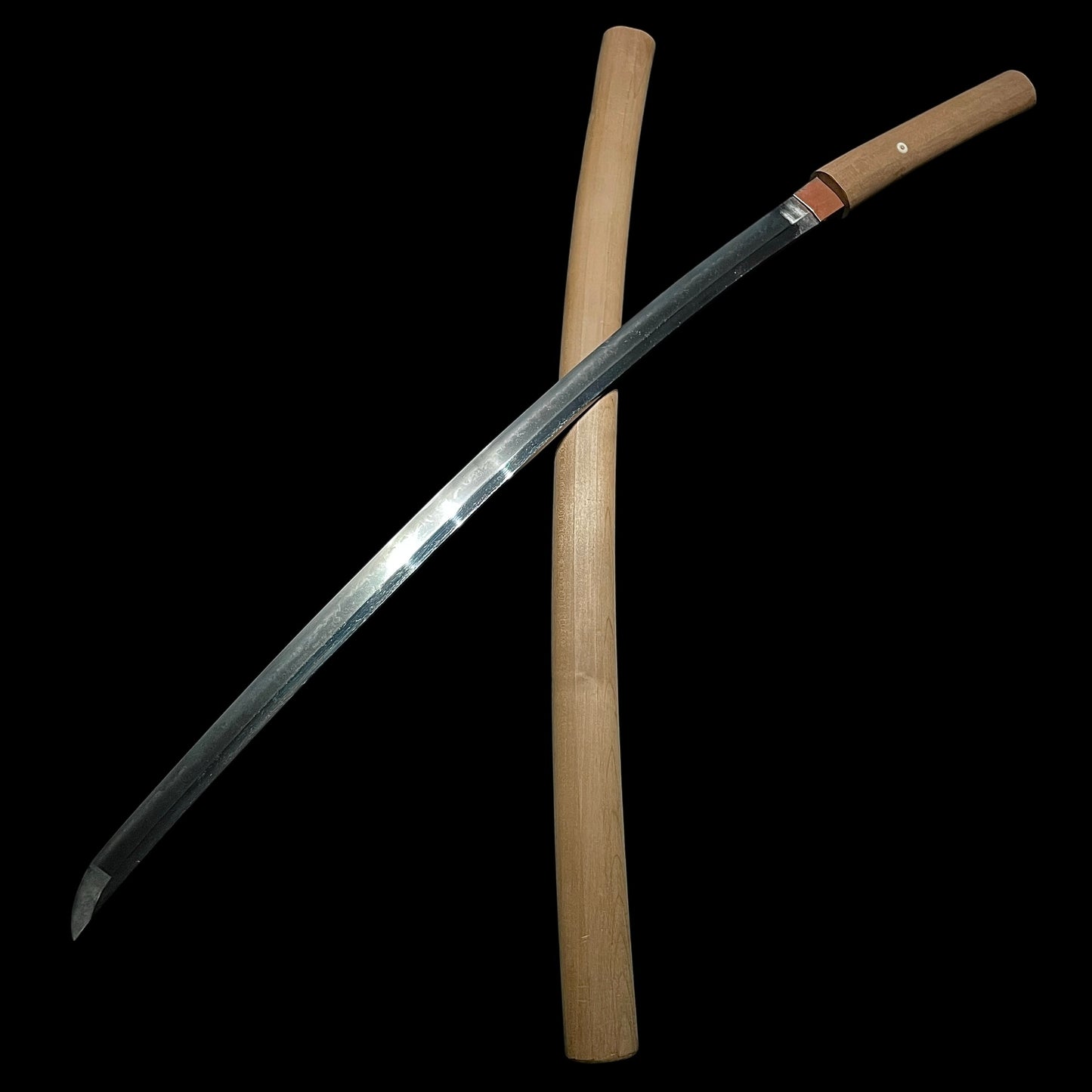 Amazing Hamon KATANA, Oohara Sanemori 大原真守 signed, Late Edo period