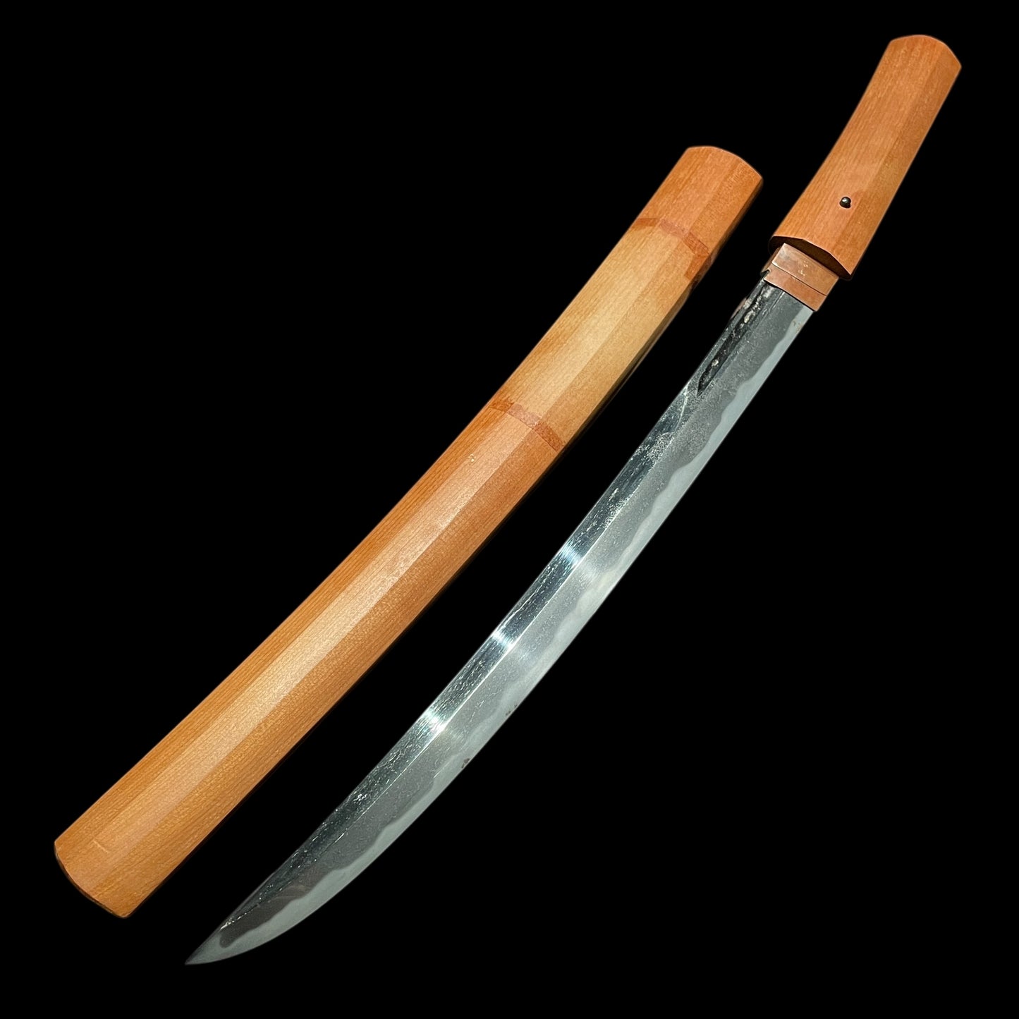 NAGINATA-NAOSHI 薙刀直し Wakizashi, Muromachi period mumei