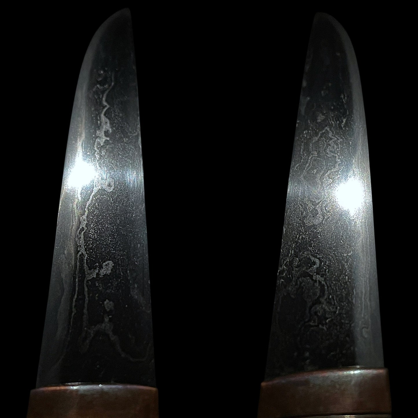 Oodahamono 大肌物 TANTO, Yoshimitsu 吉光 signed, Thick blade, Muromachi period