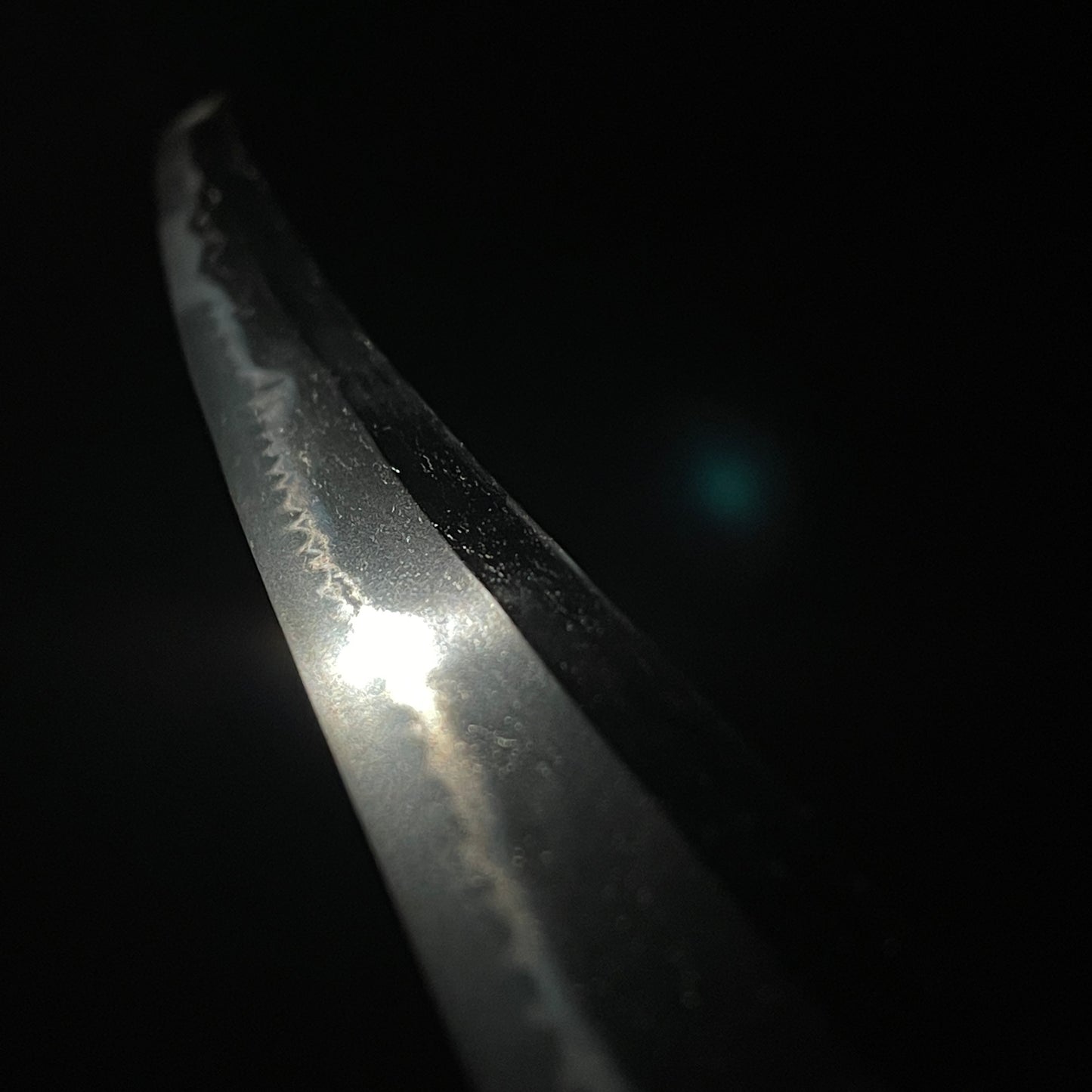 Midareba Polished Wakizashi, Edo period mumei