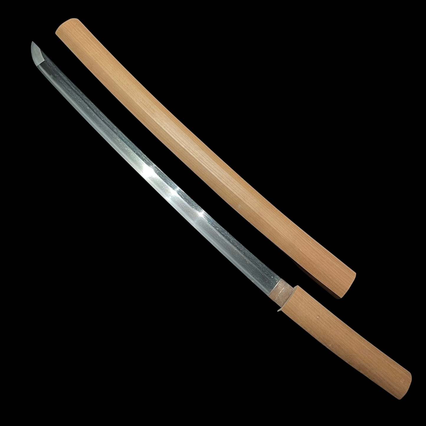 Konukahada 小糠肌 Wakizashi, Suguha 直刃, Edo period mumei