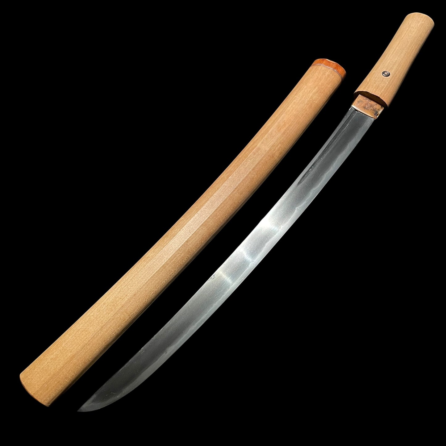 Bushuju Masakuni 武州住政国 signed, Wide Hirazukuri Wakizashi, Edo period