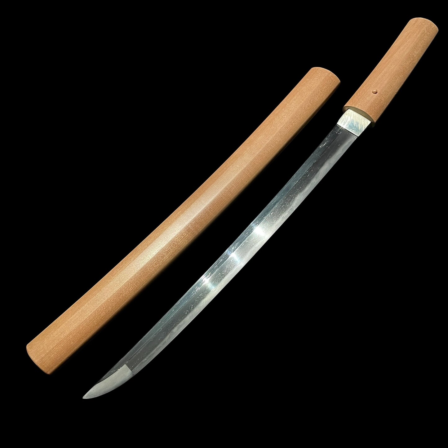 Ookissaki Wakizashi, Bishuju Munetsugu 備州住宗次 signed, Muromachi period