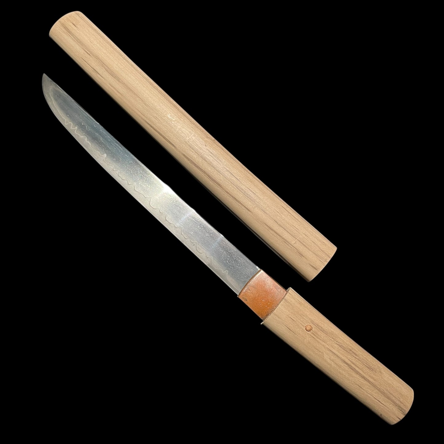 Seibiju Masayuki 西備正行 signed TANTO, Thick blade, Edo period