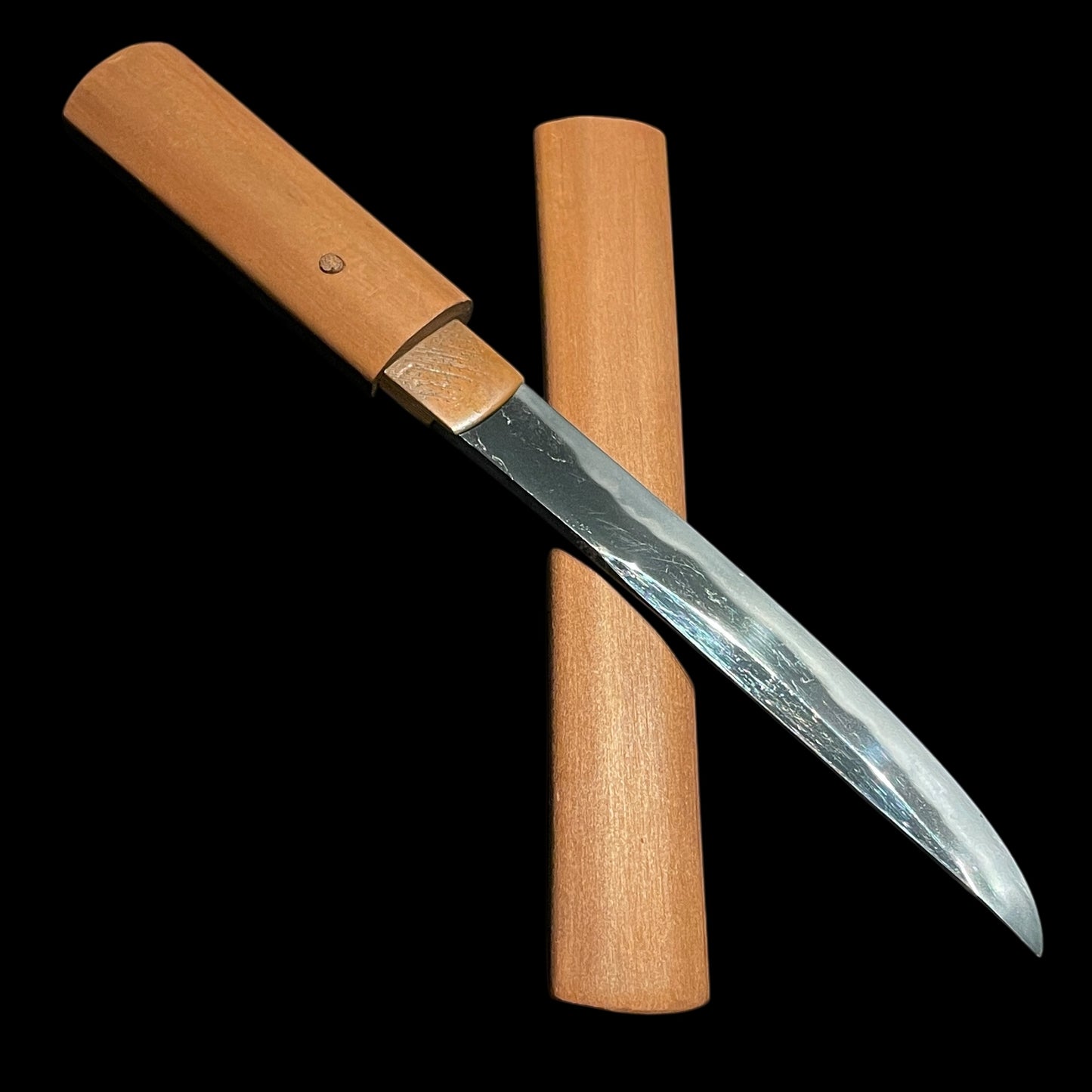 Unokubi-Zukuri 鵜首造 Kaiken 懐剣, Pocket TANTO, Edo period mumei