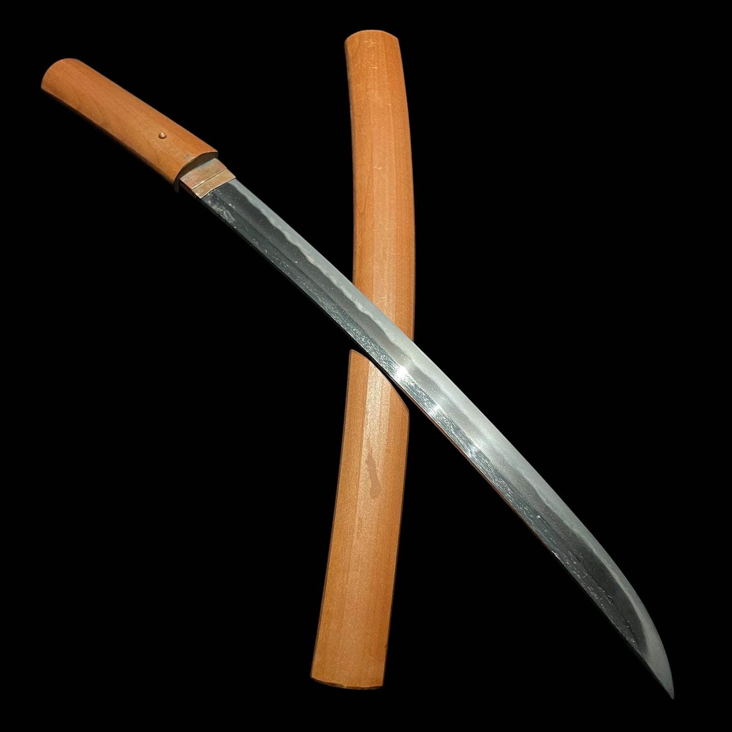 Kanehiro 兼廣 signed Shobuzukuri 菖蒲造り Wakizashi, Muromachi period