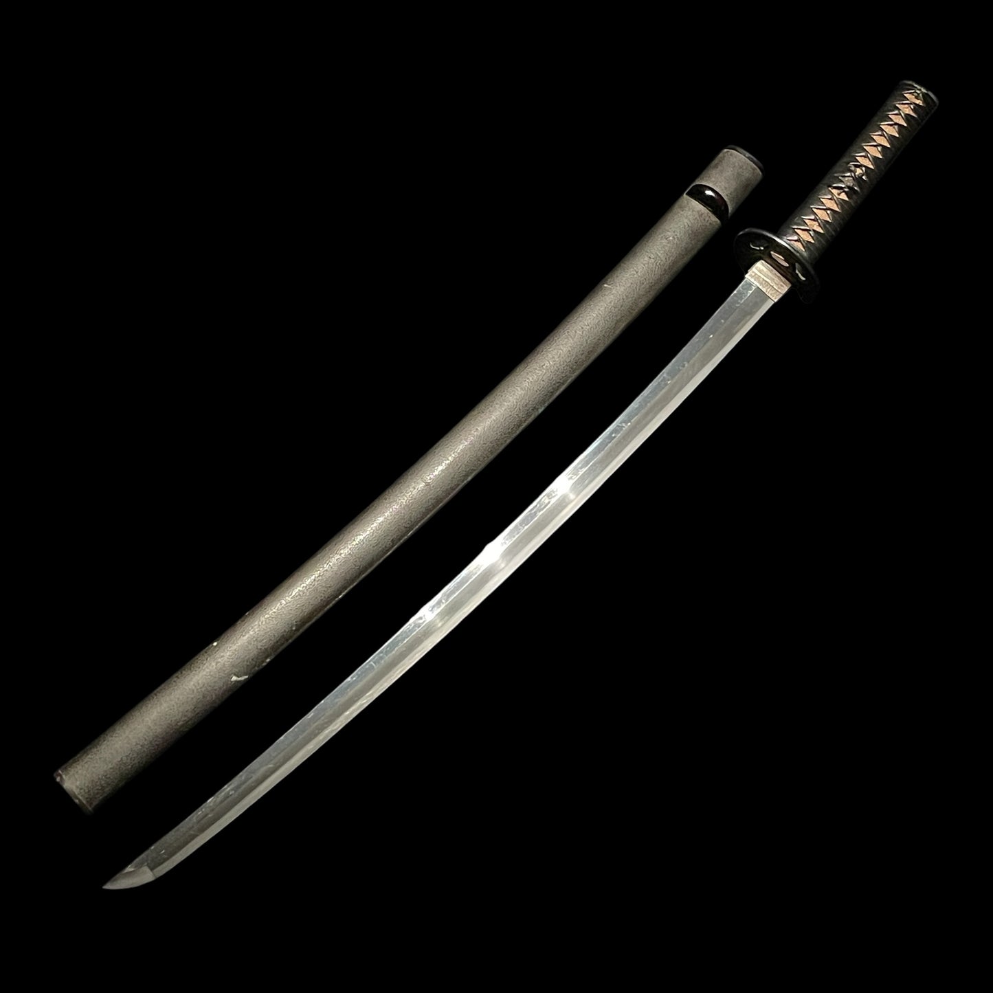 Black KATANA, Hokinokami Hirotaka 伯耆守汎隆 signed, Early Edo period