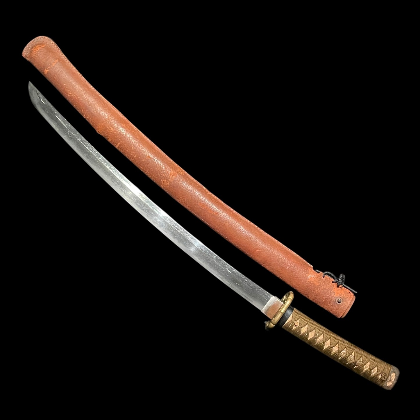 Ryakushiki GUNTO 略式軍刀, WW2 Japanese Army Officer Sword, 1943-1945