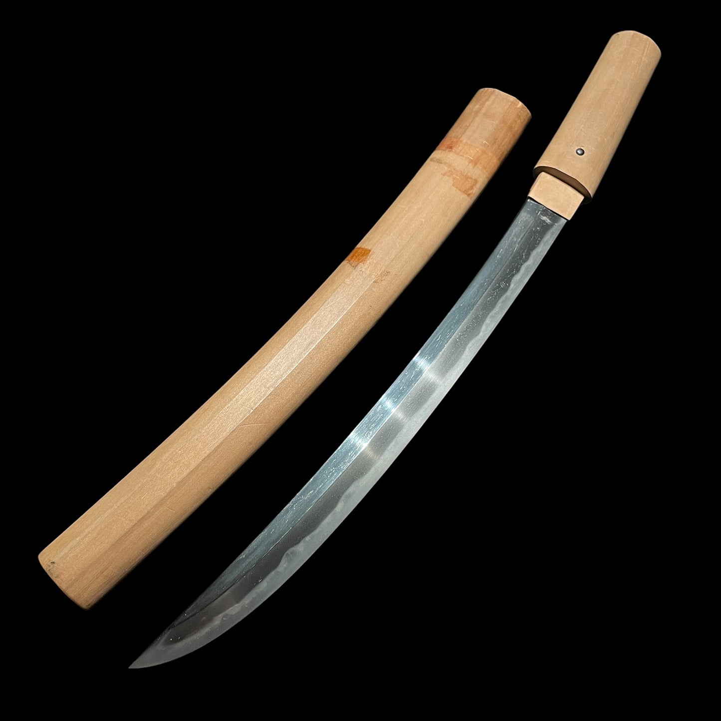 Shobuzukuri 菖蒲造 Wakizashi, Rugged Blade, Edo period mumei