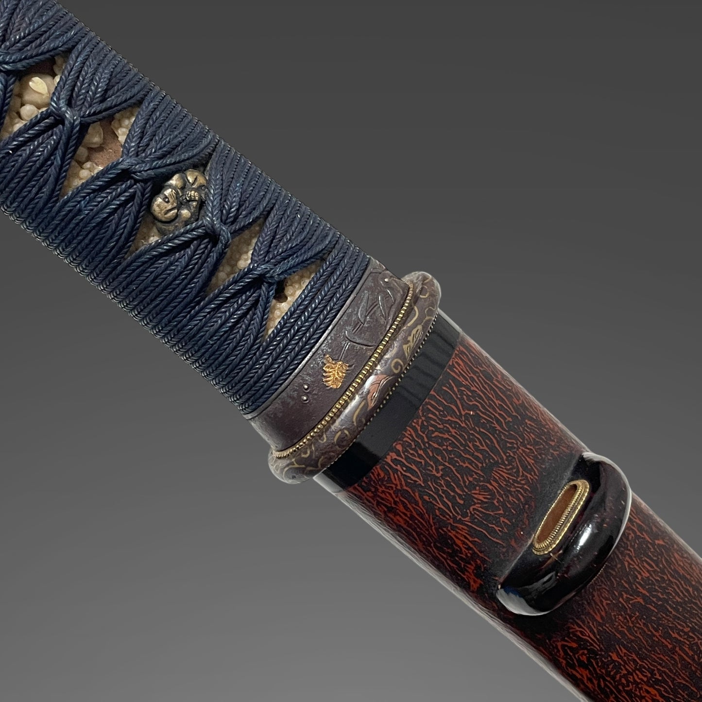 Dragonfly Fittings Red TANTO, Late Edo period mumei