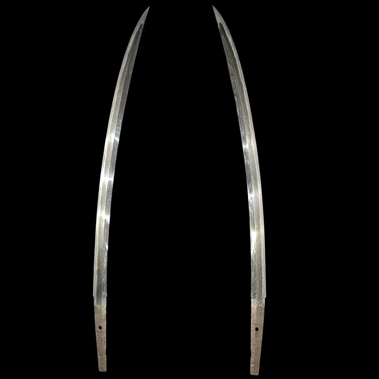 Long Nagamaki Naoshi Style Wakizashi, Yasunori 安則 signed, KOTO Muromachi period
